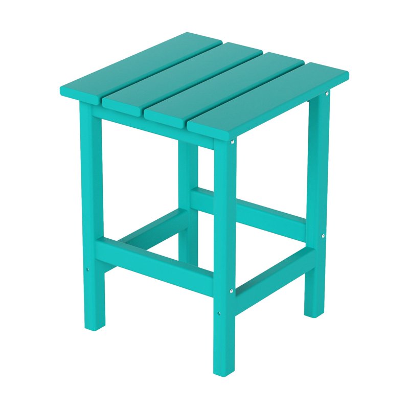 All Weather Outdoor Patio Side Table - Multiple Colors Available