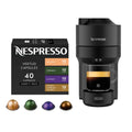 Nespresso Vertuo Pop Coffee and Espresso Maker Bundle - Dark Grey + Discovery Variety Pack