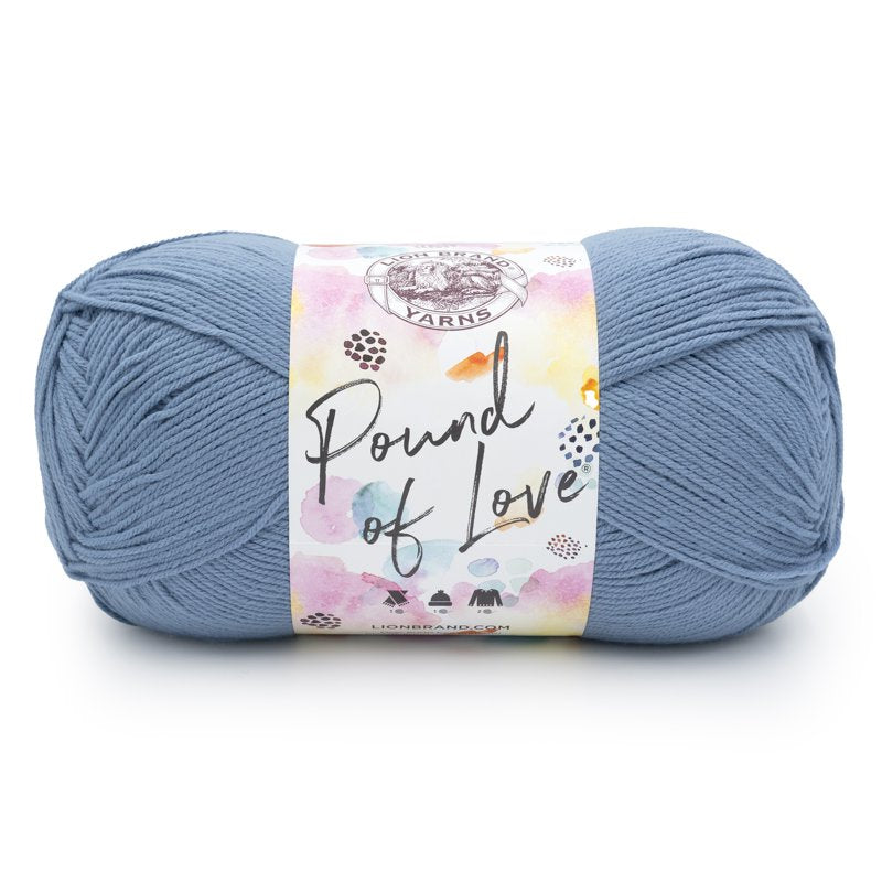 Lion Brand Pound of Love Medium Worsted Yarn - Stone, 16 oz, 1020 Yards