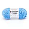 Parfait Chunky Chenille Yarn - 100% Polyester, Soft & Washable, Blue 1150-26