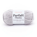 Parfait Chunky Chenille Yarn - 100% Polyester Soft Wool-Like Craft Material - Fog, 1150-56