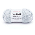 Parfait Chunky Polyester Chenille Yarn - Pale Gray 1150-24, Soft & Washable