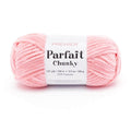 Parfait Chunky Polyester Chenille Yarn - Pink Lemonade 1150-45, Soft & Machine Washable