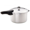 8-Quart Aluminum Pressure Cooker - Fast Healthy Family Cooking Pot