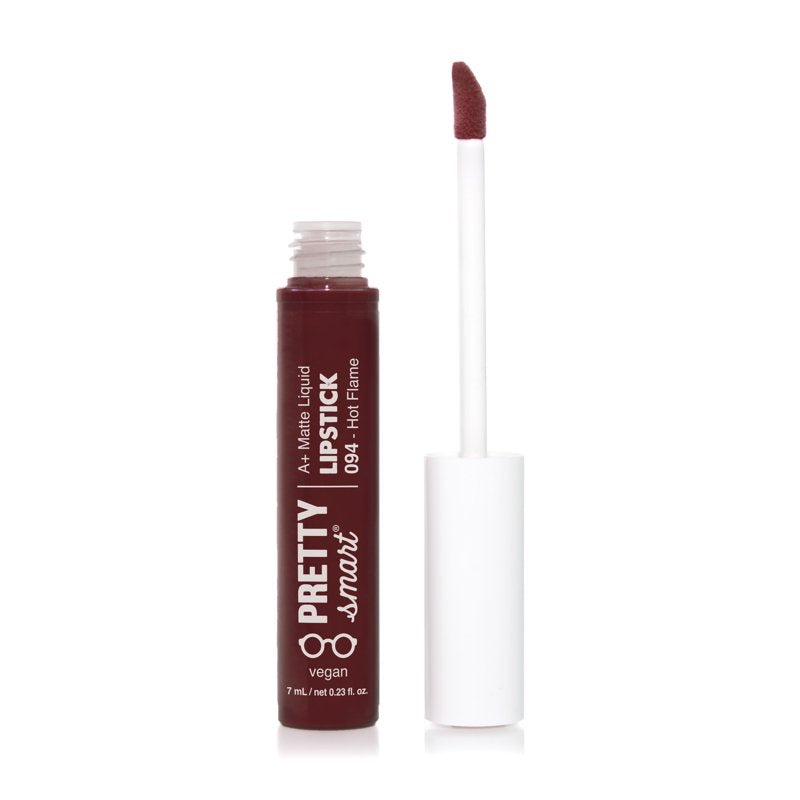 Matte Liquid Lipstick - Hot Flame, Long-Lasting Formula