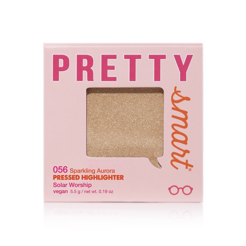 Sparkling Aurora Pressed Highlighter - Buildable Vegan Powder Glow