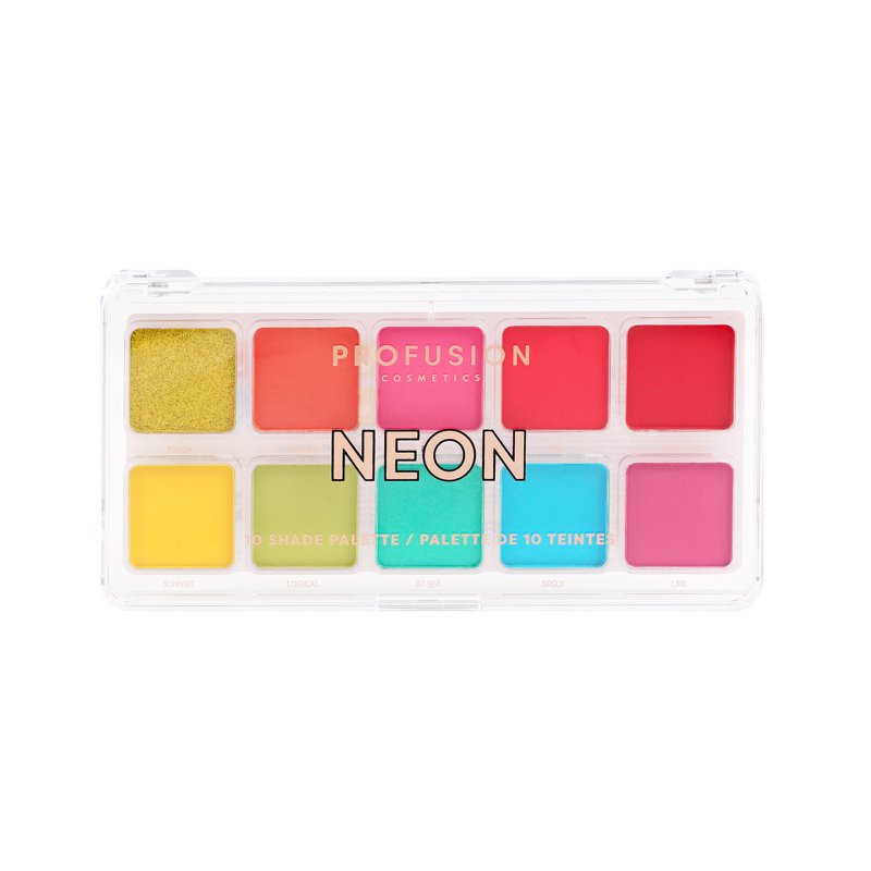 10-Color Eyeshadow Palette – Highly Pigmented Multi-Finish Makeup