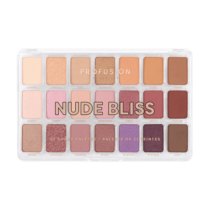 21-Shade Eyeshadow Palette - Highly Pigmented Blendable Makeup