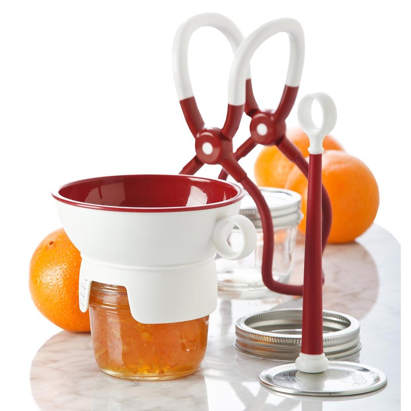 Canning Kit with Jar Lifter, Magnetic Lid Lifter & Funnel