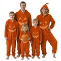 Kids Pumpkin Roleplay Onesie Costume Set T 7-8Y Halloween Cozy Pajamas