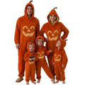Kids Pumpkin Costume Jumpsuit Halloween Cosplay Pajamas - 11-12Y D Variation