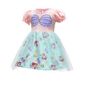 Shell Mermaid Princess Dress for Toddler Girls 1-6T - Baby Girl Tulle Birthday Costume