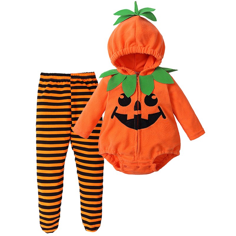 Toddler Halloween Pumpkin Costume 2-Piece Set - 6-12 Months