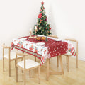 Christmas Tablecloth for Rectangle Table 52x70 - Red