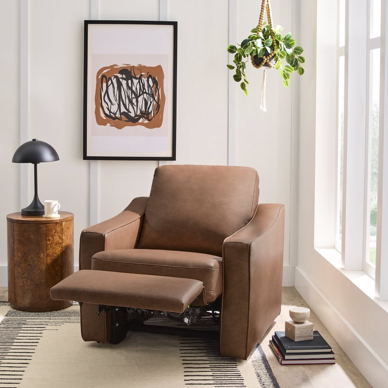 Power Recliner Chair with Push-Button Control - Multiple Colors