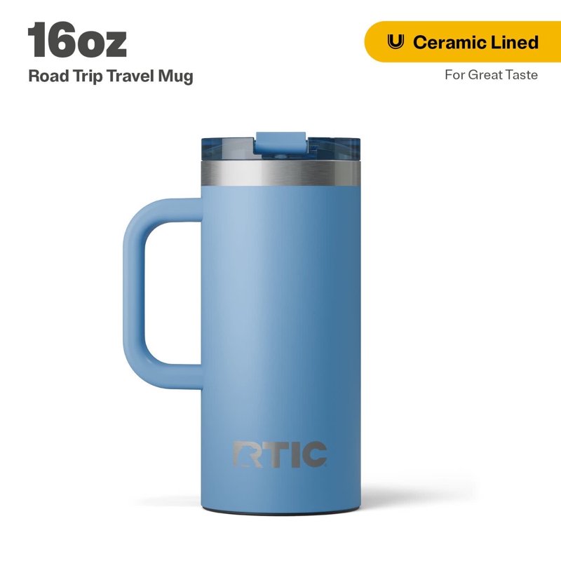 20 oz Insulated Road Trip Travel Mug - Denim