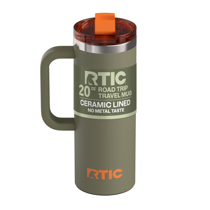 20 oz Insulated Ceramic Lined Travel Mug with Leak-Resistant Lid - Trailblazer