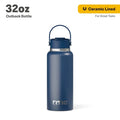 32 oz Insulated Outback Water Bottle - Navy, Leak Resistant