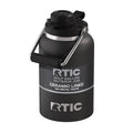 Insulated Half Gallon Water Bottle Jug - Black