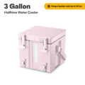 3 Gallon Hard-Sided Water Cooler - Pale Pink