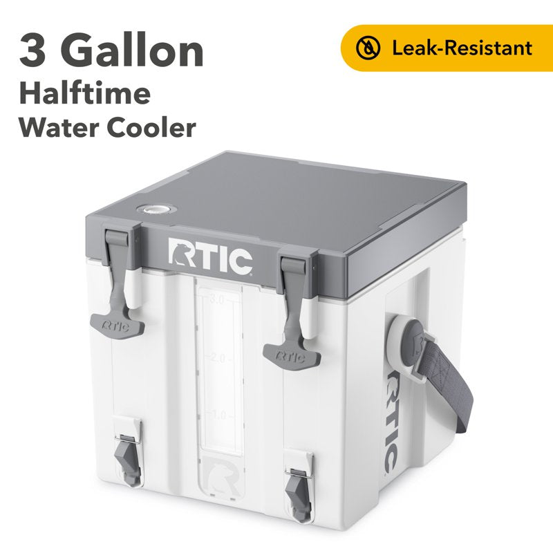 3 Gallon Water Cooler - RTIC Halftime - White