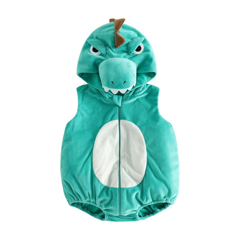 Newborn Baby Boy Dinosaur Costume - Green 12-18 Months Halloween Animal Cosplay Outfit