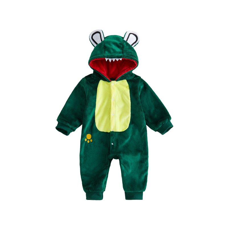 Green Crocodile Toddler Baby Animal Costume Jumpsuit - 12-18 Months