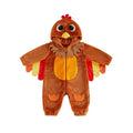 Toddler Baby Girl Boy Thanksgiving Turkey Costume Brown 3-6 Months