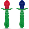 Silicone Baby Training Spoon - Easy Grip & Mess-Free - 2 Count
