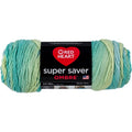 Red Heart Ombre Yarn Seaside Multicolor - Jumbo Skein, 100% Acrylic