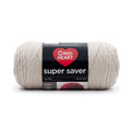 Red Heart Super Saver Worsted Acrylic Yarn - Oatmeal, 7oz / 198g, 364yd, Single