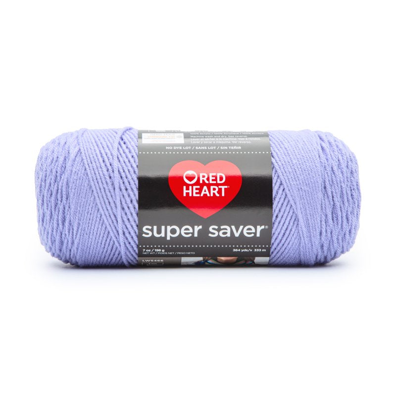 Red Heart Super Saver Acrylic Yarn 4 Medium Light Jasmine 7oz/198g