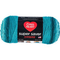 Ombre Yarn for Knitting and Crocheting - Deep Teal, 100% Acrylic, 10oz