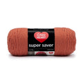 Red Heart Super Saver Worsted Acrylic Yarn - Coral, 7oz, Variation: Orange