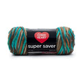 Multicolor Red Heart Super Saver Worsted Acrylic Yarn - Reef 5oz/142g