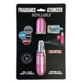 Portable Refillable Perfume Atomizer - 7ml Travel Fragrance Spray Bottle
