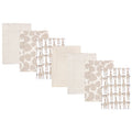 Flannel Burp Cloths for Babies - Giraffe 7-Pack, One Size