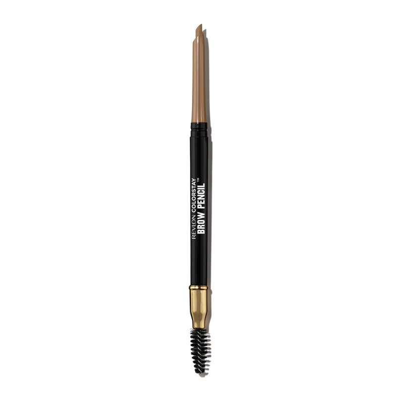 Waterproof Mechanical Eyebrow Pencil with Spoolie Brush