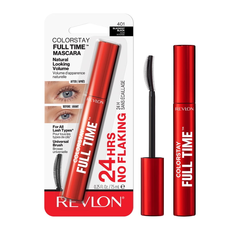 Long-Wear Buildable Volume Mascara - 24HR No-Flake Formula