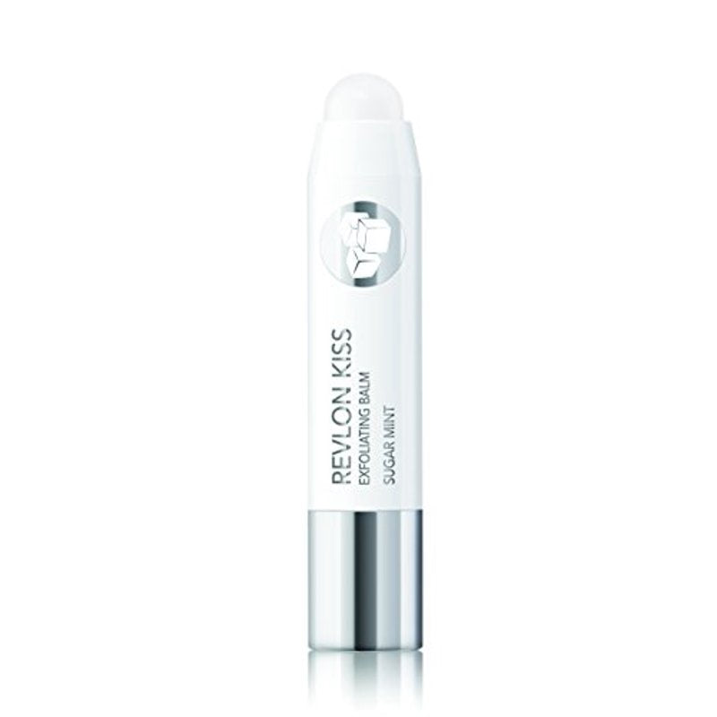 Exfoliating Lip Balm Stick with Sugar Crystals, Mint Scent