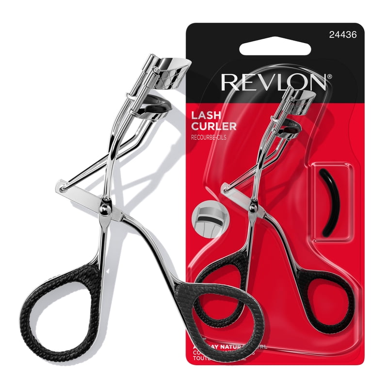 Natural Curl Eyelash Curler with No-Slip Finger Grips