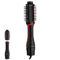 Volumizer Plus Hot Air Brush & Hair Dryer - Black