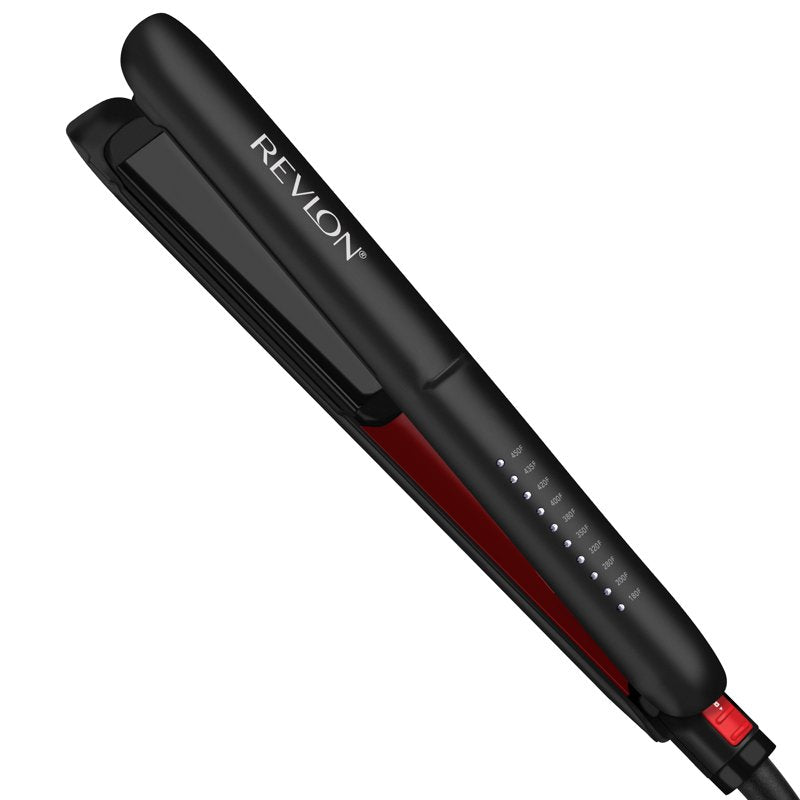 1" Coconut Oil-Infused Ceramic Flat Iron for Smoother Hair