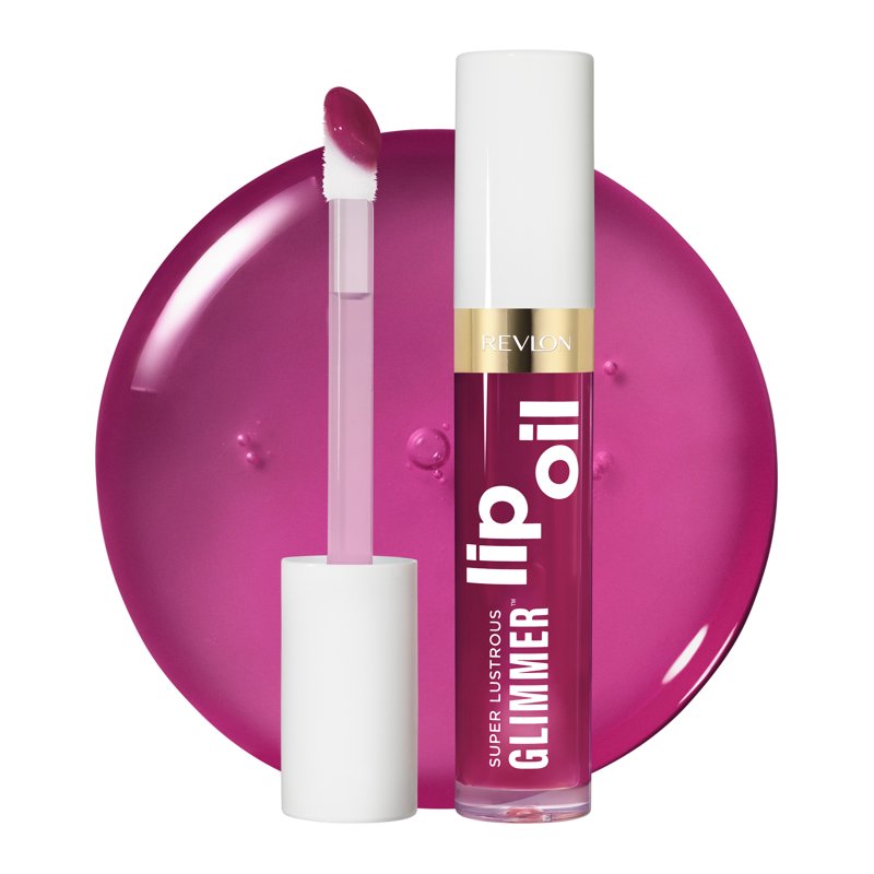Super Lustrous Glimmer Nourishing Lip Oil, Hydrating Sheer Tinted Lip Care