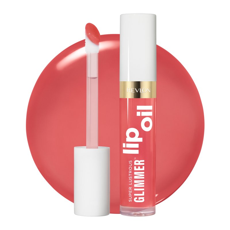 Super Lustrous Glimmer Nourishing Lip Oil, Hydrating Sheer Tinted Lip Care