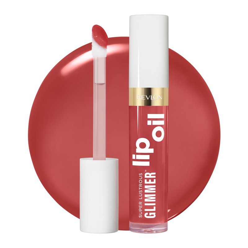 Super Lustrous Glimmer Nourishing Lip Oil, Hydrating Sheer Tinted Lip Care
