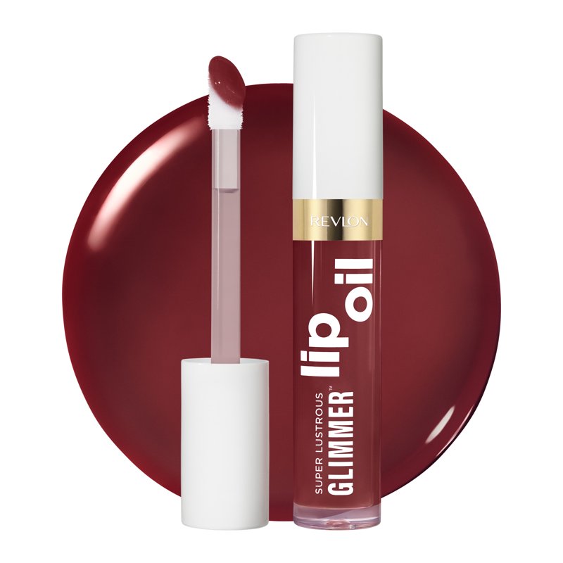 Super Lustrous Glimmer Nourishing Lip Oil, Hydrating Sheer Tinted Lip Care