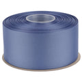 Grosgrain Ribbon 2 Inch x 25 Yards - Solid Smoke Blue Craft Ribbon - Premium Polyester