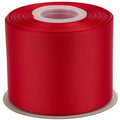 Ribbonitlux Grosgrain Ribbon 3 Inch x 25 Yards - Solid Red Craft Ribbon