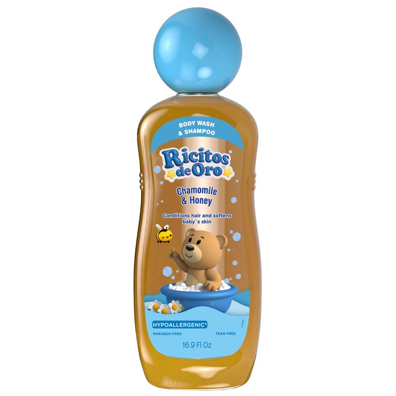 2-in-1 Baby Hair & Body Wash with Chamomile and Honey - Tear-Free Formula
